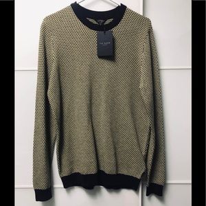 BNWT Ted Baker triple stitch crew neck Ted size 3